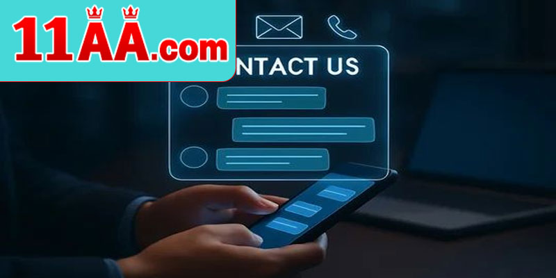 Tipos de suporte disponíveis via Contato 11aa